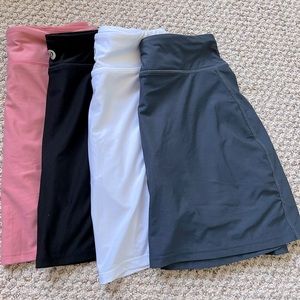 Tennis/Golf skirts. Lot of 4.